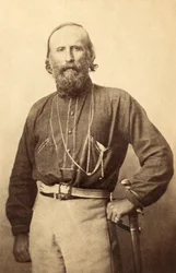 Giuseppe Garibaldi, de una fotografía del siglo XIX